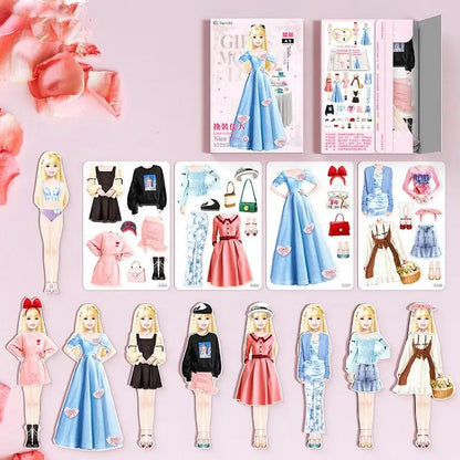 Magnetic Princess Dress-Up Dolls