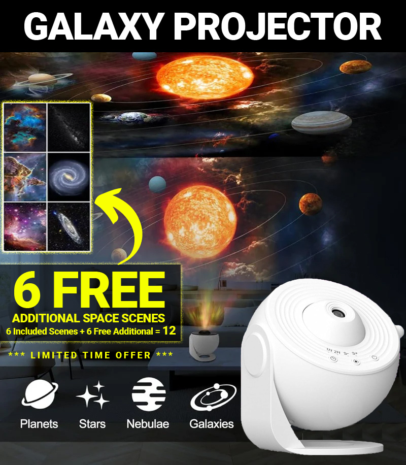 Starry Night Galaxy Projector