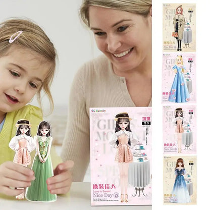 Magnetic Princess Dress-Up Dolls