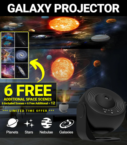 Starry Night Galaxy Projector